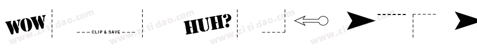 Mini Pics Red Rock(1)字体转换